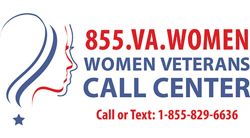 855 VA Women - Women Veterans Call Center : 1-855-829-6636