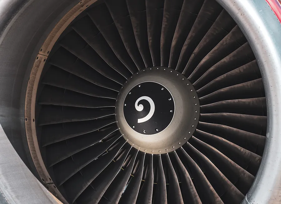 picture of a jet engine